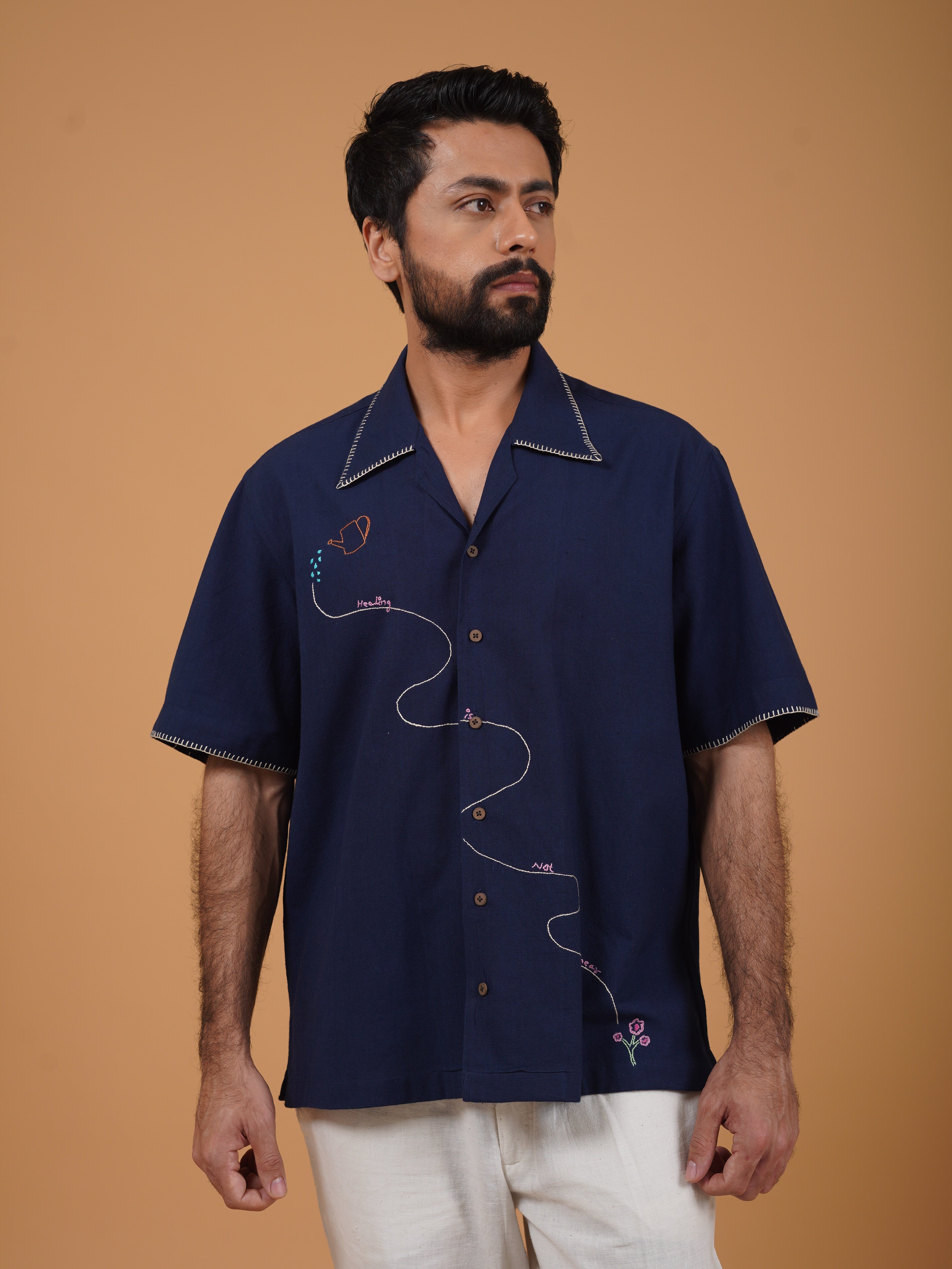 Indigo Blue Healing Shirt